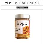 Fropie Yer Fıstığı Ezmesi Orijinal 315 gr Glutensiz ve Vegan Uyumlu Sağlıklı Atıştırmalık