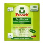 Frosch 30 Adet Yeşil Limon Kokulu Bulaşık Makinesi Tableti