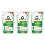 Frosch Aloe Vera Sıvı Bulaşık Deterjanı Hassas Ciltler Için 800 ml x 3 Adet, Vegan, Yedek Torba