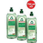 Frosch Aloe Veralı Bulaşık Deterjanı 750 ml 3'lü