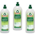 Frosch Badem Özlü Bulaşık Deterjanı 750 ml Limon Kokusuyla 3'lü Set Elde Yıkama İçin Etkili
