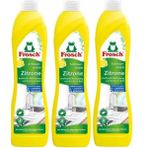 Frosch Krem Limon Özlü Temizleyici Mutfak ve Banyo Için 500 ml x 3 Adet, Vegan