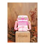 Froyalife Çocuk Okul Suluk Matara, Çift Bölmeli, 0,94 Litre, Pembe
