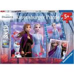 Frozen 050116 II 3x49 Parça Kare Çocuk Puzzle