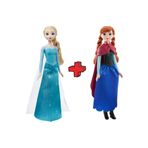Frozen 2'li Set Elsa ve Anna Oyuncak Bebek Disney Frozen Karakteri Karlar Ülkesi Kraliçesi Prensesi Seti 30