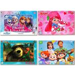 Frozen Elsa, Maşa Ile Koca Ayı, Çilek Kız, Cocomelon Puzzle/yapboz Set