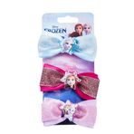 Frozen Ice Klipsli 3'lü Paket Fileli Kelebek Toka