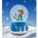 Frozen Kar Küresi Işıklı Müzikli