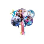 Frozen Karlar Ülkesi Temali 6 Li Folyo Balon Set, 1