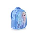 Frozen Okul Çantası Salto Be Bold, Elsa Baskılı, Suluk ve Matara Hediyeli, Çocuk Sırt Çantası, Mavi
