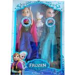 Frozen Şarkı Söyleyen Işıklı Elsa - ANNA VE OLAF 30 cm