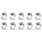 Frt Metal Hortum Kelepçesi 25-40 10 Adet - Gri