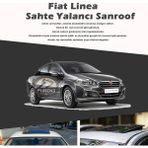 Fruens Fiat Linea Parlak Siyah Yalancı Çakma Sahte Sunroof