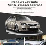 Fruens Renault Latitude Parlak Siyah Yalancı Çakma Sahte Sunroof