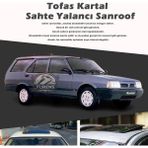 Fruens Tofaş Kartal Parlak Siyah Yalancı Çakma Sahte Sunroof