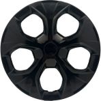 FRWY Fiat Araçlar İçin Universal 15" inç 4 Adet 1 Takım Jant Kapağı ( Egea Linea Punto Fiorino ... ) 019 - Gri-Siyah - 15 inç