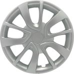 FRWY Fiat Araçlar İçin Universal 15" inç 4 Adet 1 Takım Jant Kapağı ( Egea Linea Punto Fiorino ... ) 024 - Gri-Siyah - 15 inç