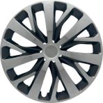 FRWY Ford Araçlar İçin Universal 15" inç 4 Adet 1 Takım Jant Kapağı ( Focus Fiesta Courier ... ) 016 - Gri-Siyah - 15 inç