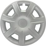 FRWY Ford Araçlar İçin Universal 15" inç 4 Adet 1 Takım Jant Kapağı ( Focus Fiesta Courier ... ) 030 - Gri-Siyah - 15 inç