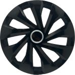 FRWY Opel Araçlar İçin Universal 14" inç 4 Adet 1 Takım Jant Kapağı (Astra Corsa …) 001 - Gri-Siyah - 14 inç