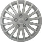 FRWY Opel Araçlar İçin Universal 14" inç 4 Adet 1 Takım Jant Kapağı (Astra Corsa …) 002 - Gri-Siyah - 14 inç