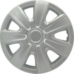 FRWY Opel Araçlar İçin Universal 14" inç 4 Adet 1 Takım Jant Kapağı (Astra Corsa …) 005 - Gri-Siyah - 14 inç