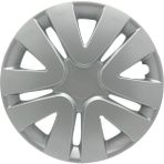 FRWY Opel Araçlar İçin Universal 14" inç 4 Adet 1 Takım Jant Kapağı (Astra Corsa …) 010 - Gri-Siyah - 14 inç
