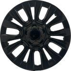 FRWY Opel Araçlar İçin Universal 15" inç 4 Adet 1 Takım Jant Kapağı (Astra Corsa …) 020 - Gri-Siyah - 15 inç