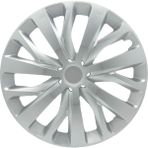 FRWY Opel Araçlar İçin Universal 15" inç 4 Adet 1 Takım Jant Kapağı (Astra Corsa …) 027 - Gri-Siyah - 15 inç