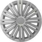 FRWY Peugeot Araçlar İçin Universal 14" inç 4 Adet 1 Takım Jant Kapağı ( 301 206 207 Rifter …) 009 - Gri-Siyah - 14 inç