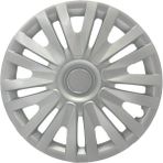 FRWY Peugeot Araçlar İçin Universal 15" inç 4 Adet 1 Takım Jant Kapağı ( 301 206 207 Rifter …) 022 - Gri-Siyah - 15 inç