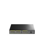 fs1026ps1 24 port 10/100 1-sfp 300w full poe yönetilemez switch