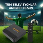FS1PRO Teknoloji 4K Android TV Box 5g - Media Player Yeni Nesil Android TV Box - Google Asistan Sesli Komut 4K Android TV Box 5g - Media Player Yeni Nesil Android TV Box - Google Asistan Sesli Komut
