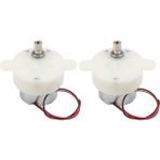 Fsfyb 2 Adet Dc 6 V Elektrik Motoru 100RMP Mikro Dişli Motor Mini Hız Düşürücü Dişli Kutusu Rc Araba Robot Modeli Dıy Oyuncak (Yurt Dışından)
