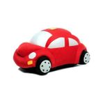Fsfyb Sevimli Beetle Araba Modeli Dekoratif Kırlent Yastık Peluş Oyuncaklar (Kırmızı, 45CM) (Yurt Dışından)