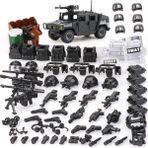 Fsfyb Yapı Taşı Askeri Araç Oyuncak Yaş 6 7 8 9 10 11 12+, Ordu Yapı Taşı Askeri Tuğla, 6 Polis Figürlü Araba Modeli Yapı Oyuncakları Erkek Çocuklar Için Hediyeler (Yurt Dışından)