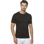 Fsm1453 Erkek Likralı T-Shirt - XXL - Siyah