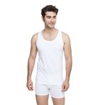 FSM1453 ERKEK PAMUKLU SÜPREM PENYE KLASİK BEYAZ ATLET 400-1 (Beyaz, 4XL)