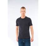 Fsm1453 Erkek Sıfır Yaka T-Shirt - XL - Lacivert