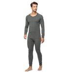 FSM1453 ERKEK TERMAL İÇLİK TAKIM UZUN KOLLU ÜST VE UZUN ALT THERMAL UNDERWEAR 600-S-1(ANTRASİT)