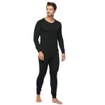 FSM1453 ERKEK TERMAL İÇLİK TAKIM UZUN KOLLU ÜST VE UZUN ALT THERMAL UNDERWEAR 600-S-1(SİYAH)