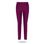FSM1453 KADIN PARLAK BİLEK BOY ORTA YÜKSEK BEL SLİM FİT RENKLİ SPORCU TAYT - 4892-1 (XL, Mor)