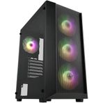 FSP CMT 218 650W 80+ 4 x 120MM Fixed RGB Fan Temperli Cam Kasa