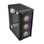 Fsp CMT218 650W Siyah ATX Mid Tower Kasa