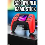 Fta Ticaret Gamepad 520 Retro Oyunlu Taşınabilir El Konsolu Atari - 1. Kol Oyun Konsolu - Ahşap