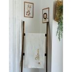Ftbabycollection Çift Taraflı Kişiye Özel Isim Nakışlı Waffle Pike & Müslin Bebek Battaniyesi 90X100 CM Harrypotter - 90 x 100 cm