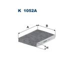 Ftr K1052a K1052a Aktif Karbonlu Polen Filtresi Logan Kubıstar Clıo Iı Kangoo Megane I Thalia Uyumlu