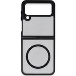 Ftt Samsung Galaxy Z Flip 4 Kılıf Blur Fold Magsafe Kapak - Mat Siyah