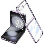 Ftt Samsung Galaxy Z Flip 5 Kılıf Fold Element Kapak - Mor
