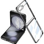 Ftt Samsung Galaxy Z Flip 5 Kılıf Fold Element Kapak - Siyah